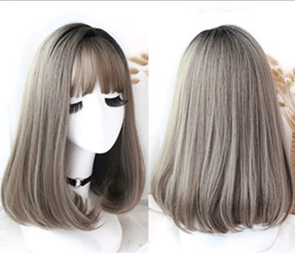 Chemical fiber hair wig fake hair - queensinbizness