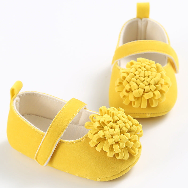 Baby colored flower toddler shoes, - queensinbizness