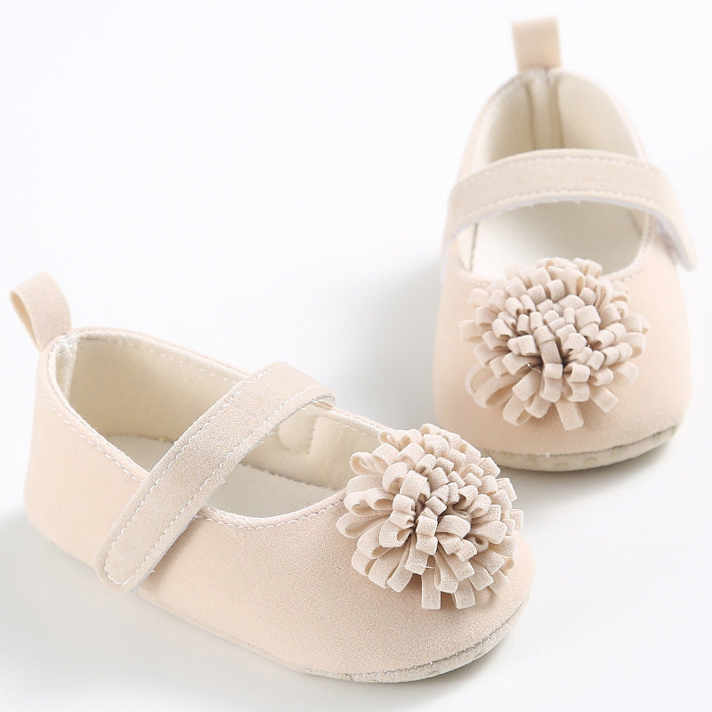 Baby colored flower toddler shoes, - queensinbizness