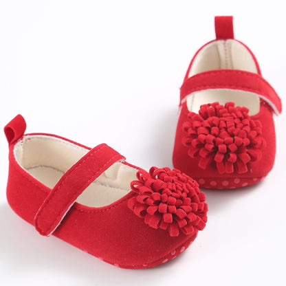 Baby colored flower toddler shoes, - queensinbizness