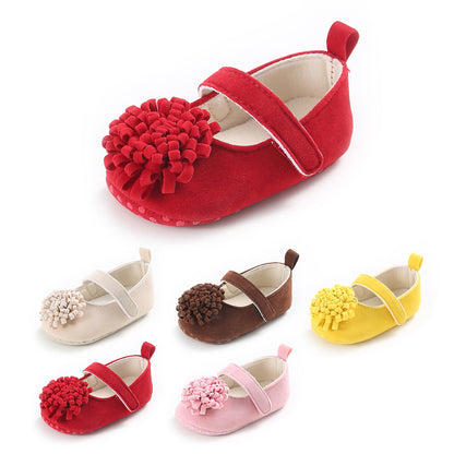 Baby colored flower toddler shoes, - queensinbizness