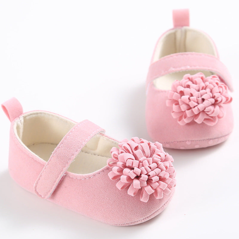 Baby colored flower toddler shoes, - queensinbizness