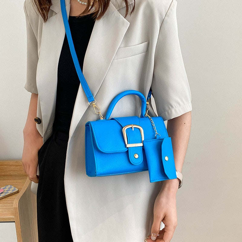 Casual Flap Crossbody Handbag